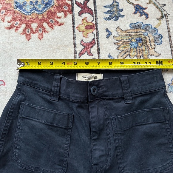 Madewell Navy Blue Emmett Pants - Picture 8 of 12